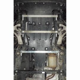 Kolchuga Защита двигателя, КПП и радиатора на Audi Q7 I '05-15