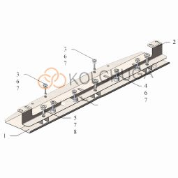 Kolchuga Защита радиатора на Audi Q7 I '09-15