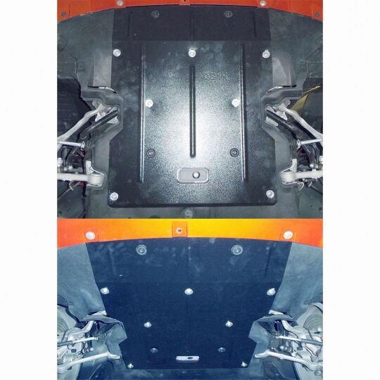 Kolchuga Защита радиатора и частично двигателя на BMW X1 (E84) '09-15 (ZiPoFlex-оцинковка) Kolchuga Защита радиатора и частично двигателя на BMW X1 (E84) '09-15 (ZiPoFlex-оцинковка)