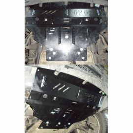 Kolchuga Защита радиатора и частично двигателя на BMW X3 (E83) '03-10