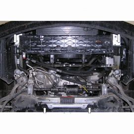 Kolchuga Защита двигателя и радиатора на BMW 5 (E60/E61) '03-10 (ZiPoFlex-оцинковка)