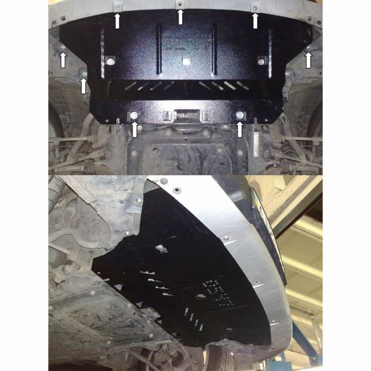 Kolchuga Защита радиатора на BMW X1 (E84) '09-15 (ZiPoFlex-оцинковка) Kolchuga Защита радиатора на BMW X1 (E84) '09-15 (ZiPoFlex-оцинковка)