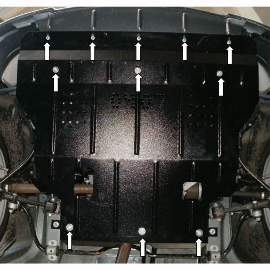 Kolchuga Защита двигателя, КПП и радиатора на Богдан 2110-2111 '09- Kolchuga Защита двигателя, КПП и радиатора на Богдан 2110-2111 '09-