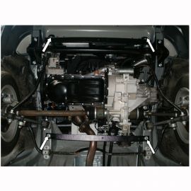Kolchuga Защита двигателя, КПП и радиатора на Богдан 2110-2111 '09-