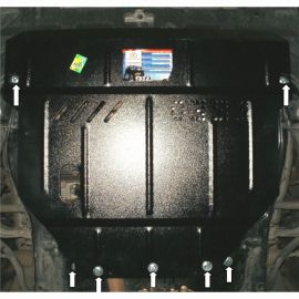 Kolchuga Защита двигателя, КПП и радиатора на BYD F6 '07-