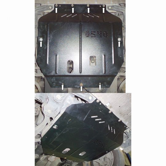 Kolchuga Защита двигателя, КПП и радиатора на BYD G6 '10- Kolchuga Защита двигателя, КПП и радиатора на BYD G6 '10-