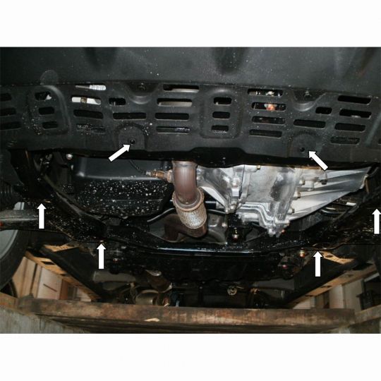 Kolchuga Защита двигателя, КПП и радиатора на BYD S6 '10- Kolchuga Защита двигателя, КПП и радиатора на BYD S6 '10-