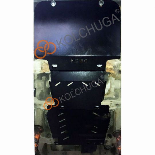 Kolchuga Защита двигателя, КПП, радиатора и РКПП на Cadillac Escalade GMT 900 '07-14 (ZiPoFlex-оцинковка) Kolchuga Защита двигателя, КПП, радиатора и РКПП на Cadillac Escalade GMT 900 '07-14 (ZiPoFlex-оцинковка)