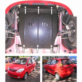 Kolchuga Защита двигателя, КПП и радиатора на Changan Benni '09-
