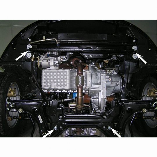 Kolchuga Защита двигателя, КПП и радиатора на Chery A13 '08- Kolchuga Защита двигателя, КПП и радиатора на Chery A13 '08-