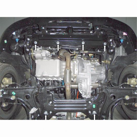 Kolchuga Защита двигателя, КПП и радиатора на Chery Amulet '03-14 Kolchuga Защита двигателя, КПП и радиатора на Chery Amulet '03-14