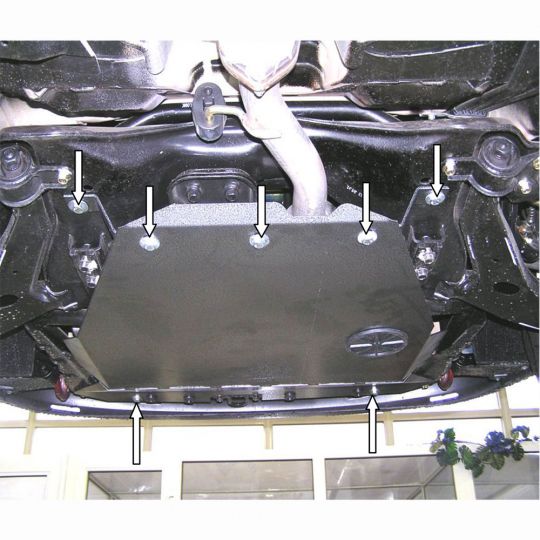 Kolchuga Защита двигателя, КПП и радиатора на Chery Eastar I '03-12 Kolchuga Защита двигателя, КПП и радиатора на Chery Eastar I '03-12