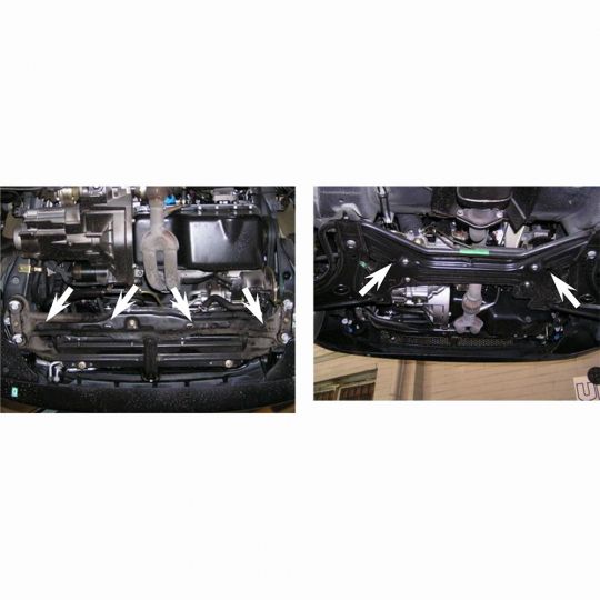 Kolchuga Защита двигателя, КПП и радиатора на Chery Karry '06- Kolchuga Защита двигателя, КПП и радиатора на Chery Karry '06-