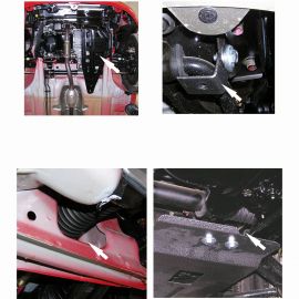 Kolchuga Защита двигателя, КПП и радиатора на Chery QQ '03-