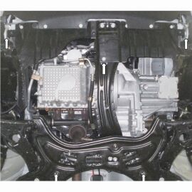 Kolchuga Защита двигателя, КПП и радиатора на Chery Tiggo 3 '14-