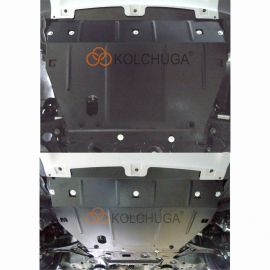 Kolchuga Защита двигателя, КПП и радиатора на Chery Tiggo 7 '16- (ZiPoFlex-оцинковка)
