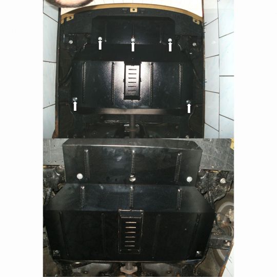 Kolchuga Защита двигателя, КПП и радиатора на Chery X1 '10-