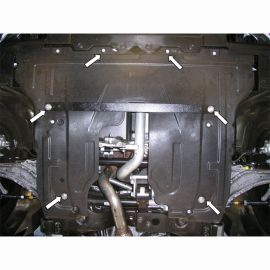 Kolchuga Защита двигателя и КПП на Chevrolet Cruze (J300) '08-11 (ZiPoFlex-оцинковка)
