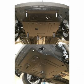 Kolchuga Защита двигателя, КПП и радиатора на Chevrolet Aveo (T300) '11-