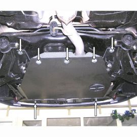 Kolchuga Защита двигателя, КПП и радиатора на Chevrolet Evanda '00-06