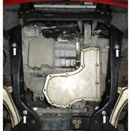 Kolchuga Защита двигателя, КПП и радиатора на Chevrolet HHR '06-11
