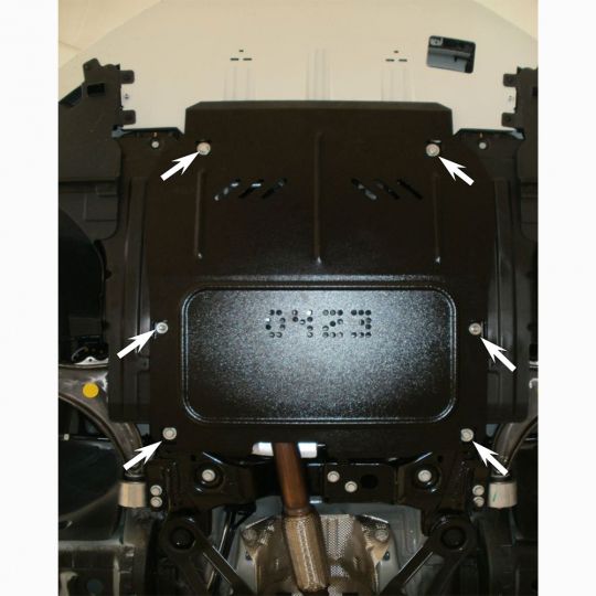 Kolchuga Защита двигателя, КПП и радиатора на Chevrolet Malibu VIII '12-15 Kolchuga Защита двигателя, КПП и радиатора на Chevrolet Malibu VIII '12-15