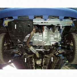 Kolchuga Защита двигателя, КПП и радиатора на Chevrolet Tacuma '00-08