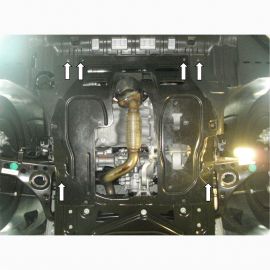 Kolchuga Защита двигателя, КПП и радиатора на Chevrolet Tracker III '12-