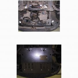 Kolchuga Защита двигателя, КПП и радиатора на Chrysler Voyager III '96-00