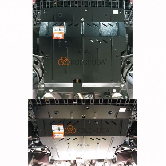 Kolchuga Защита двигателя, КПП и абсорбера на Citroen C1 II '14- Kolchuga Защита двигателя, КПП и абсорбера на Citroen C1 II '14-