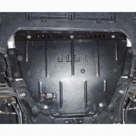 Kolchuga Защита двигателя, КПП и части радиатора на Citroen C4 Grand Picasso I '06-13 (ZiPoFlex-оцинковка)