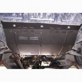 Kolchuga Защита двигателя, КПП и части радиатора на Citroen C8 '02-10 (ZiPoFlex-оцинковка)
