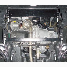 Kolchuga Защита двигателя, КПП и радиатора на Citroen C-Elysee II '12-