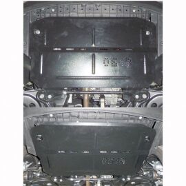 Kolchuga Защита двигателя, КПП и радиатора на Citroen C3 III '16- (ZiPoFlex-оцинковка)