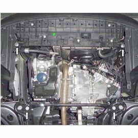 Kolchuga Защита двигателя, КПП и радиатора на Citroen C3 III '16-