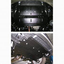 Kolchuga Защита двигателя, КПП и радиатора на Citroen DS3 '09-