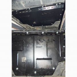 Kolchuga Защита двигателя, КПП и радиатора на Citroen Jumper I '94-06 (V-2,0і) (ZiPoFlex-оцинковка)