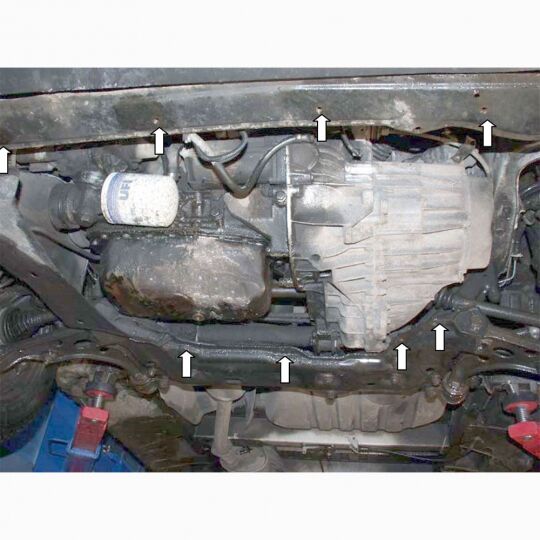 Kolchuga Защита двигателя, КПП и радиатора на Citroen Jumper I '94-06 (ZiPoFlex-оцинковка) Kolchuga Защита двигателя, КПП и радиатора на Citroen Jumper I '94-06 (ZiPoFlex-оцинковка)