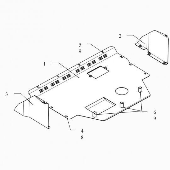 Kolchuga Защита двигателя, КПП и радиатора на Citroen Jumper I '94-06 (ZiPoFlex-оцинковка) Kolchuga Защита двигателя, КПП и радиатора на Citroen Jumper I '94-06 (ZiPoFlex-оцинковка)