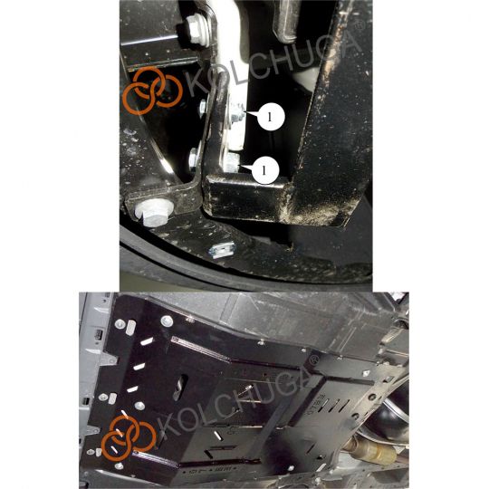 Kolchuga Защита двигателя, КПП и радиатора на Citroen Jumper II '14- (V-2,3D) Kolchuga Защита двигателя, КПП и радиатора на Citroen Jumper II '14- (V-2,3D)