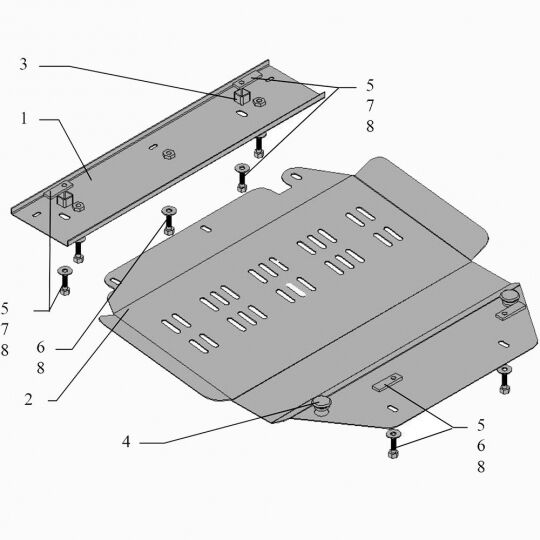 Kolchuga Защита двигателя, КПП и радиатора на Citroen Xsara II '00-06 (ZiPoFlex-оцинковка) Kolchuga Защита двигателя, КПП и радиатора на Citroen Xsara II '00-06 (ZiPoFlex-оцинковка)
