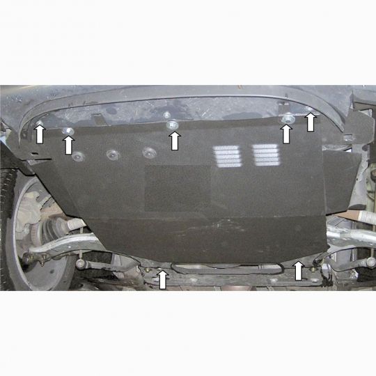 Kolchuga Защита двигателя, КПП и радиатора на Citroen Xsara Picasso '99- Kolchuga Защита двигателя, КПП и радиатора на Citroen Xsara Picasso '99-