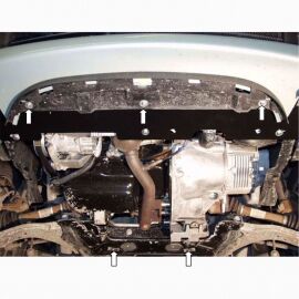 Kolchuga Защита двигателя, КПП и радиатора на Citroen Xsara Picasso '99-