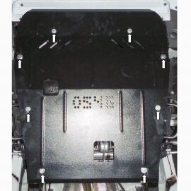 Kolchuga Защита двигателя, КПП и радиатора на Dacia Dokker '12- (ZiPoFlex-оцинковка)