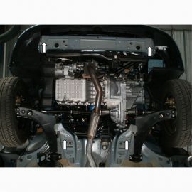Kolchuga Защита двигателя, КПП и части радиатора на Daewoo Lanos '11-