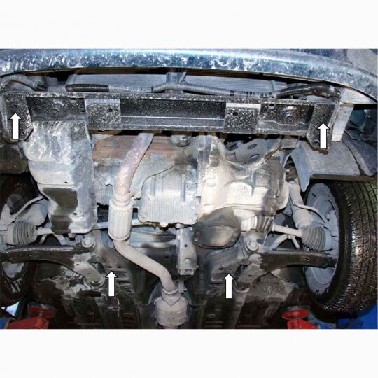 Kolchuga Защита двигателя, КПП и радиатора на Daewoo Lanos '97- (ZiPoFlex-оцинковка) Kolchuga Защита двигателя, КПП и радиатора на Daewoo Lanos '97- (ZiPoFlex-оцинковка)