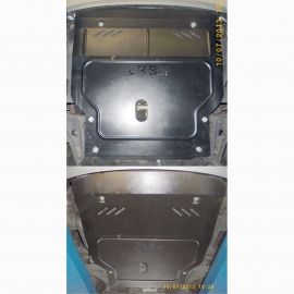 Kolchuga Защита двигателя, КПП и радиатора на Daewoo Nubira III (J200) '02- (ZiPoFlex-оцинковка)
