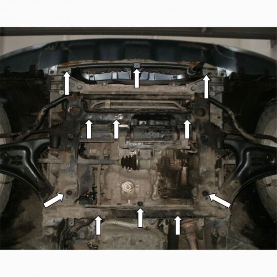 Kolchuga Защита двигателя, КПП и радиатора на Daihatsu Terios II '06- Kolchuga Защита двигателя, КПП и радиатора на Daihatsu Terios II '06-