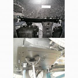 Kolchuga Защита двигателя, КПП и радиатора на Dodge Caliber '07-12 (V-2,0) (ZiPoFlex-оцинковка)