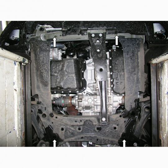 Kolchuga Защита двигателя, КПП и радиатора на Dodge Caliber '07-12 (V-2,4) (ZiPoFlex-оцинковка) Kolchuga Защита двигателя, КПП и радиатора на Dodge Caliber '07-12 (V-2,4) (ZiPoFlex-оцинковка)